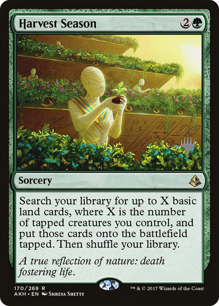 Harvest Season (PPM21-170) - Amonkhet Promos Foil