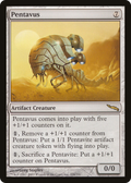 Pentavus (MRD-226) - Mirrodin Foil