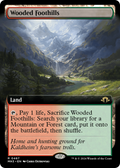 Wooded Foothills (Extended Art) (MH3-467) - Modern Horizons 3: (Extended Art)