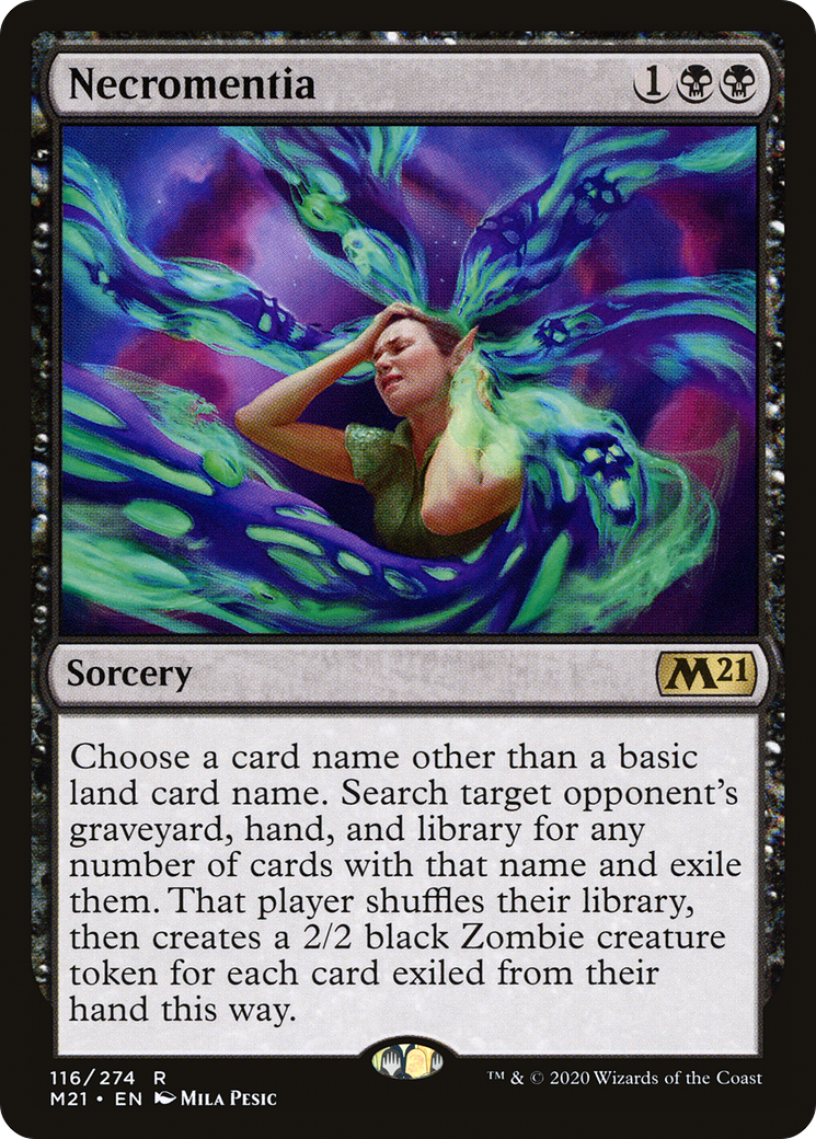 Necromentia (M21-116) - Core Set 2021