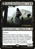 Liliana, Heretical Healer (PRE-106) - Magic Origins Promos: (originpwdfc) Foil