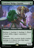 Conclave Sledge-Captain (Extended Art) (MOC-123) - March of the Machine Commander: (Extended Art)