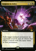 Legions to Ashes (Extended Art) (BRO-356) - The Brothers' War: (Extended Art) Foil