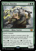 Railway Brawler (PPOTJ-175) - Outlaws of Thunder Junction Promos