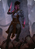 Kaya the Inexorable // Kaya the Inexorable (ASKHM-058) - Art Series: Kaldheim (Borderless)