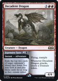 Decadent Dragon (PRE-223) - Wilds of Eldraine Promos Foil