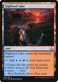 Highland Lake (RIX-189) - Rivals of Ixalan Foil