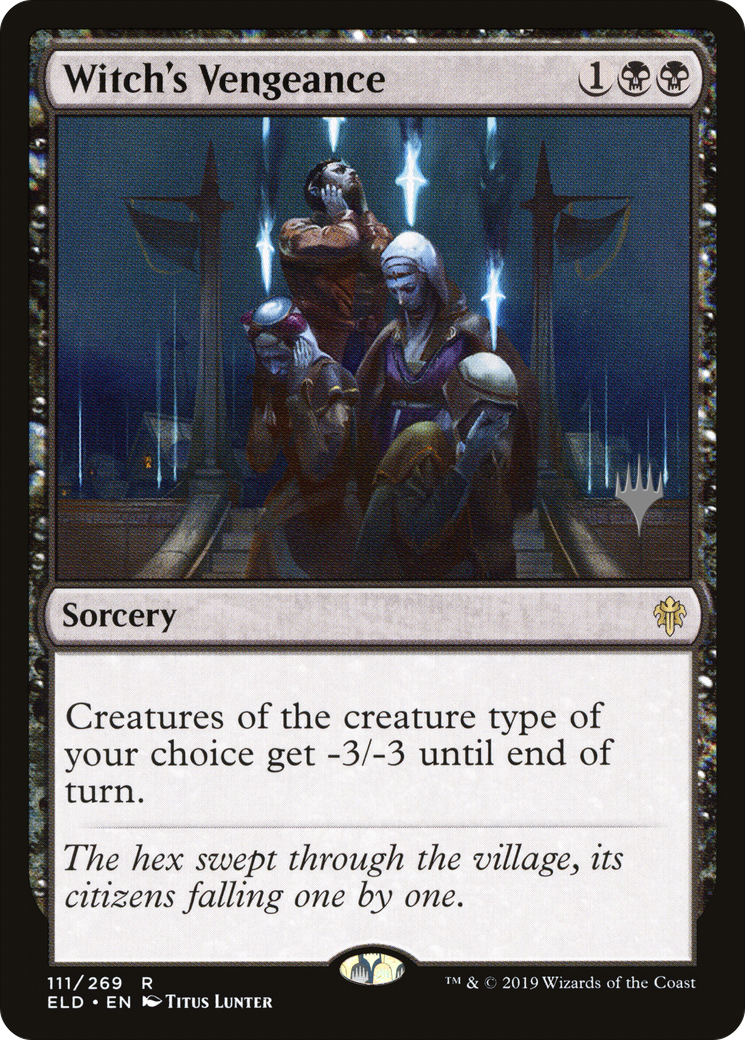 Witch's Vengeance (PPELD-111) - Throne of Eldraine Promos Foil