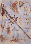Staff of Domination // Staff of Domination (ABRO-079) - The Brothers' War Art Series (Borderless) Foil