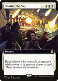 Shatter the Sky (Extended Art) (THB-302) - Theros Beyond Death: (Extended Art) Foil
