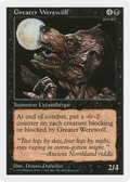 Greater Werewolf (5ED-) - Fifth Edition