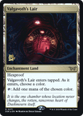 Valgavoth's Lair (PRE-271) - Duskmourn: House of Horror Promos Foil