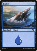 Island (266) (DMU-266) - Dominaria United Foil