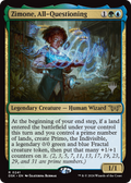 Zimone, All-Questioning (PPDSK-241) - Duskmourn: House of Horror Promos Foil