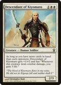 Descendant of Kiyomaro (SOK-007) - Saviors of Kamigawa Foil