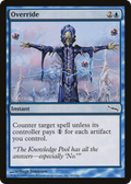 Override (MRD-045) - Mirrodin Foil