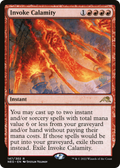 Invoke Calamity (PPNEO-147) - Kamigawa: Neon Dynasty Promos Foil