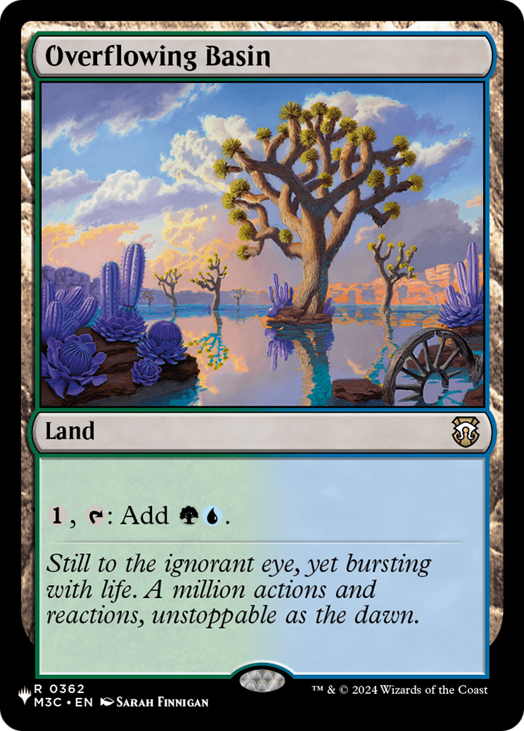 Overflowing Basin (LIST-362) - The List
