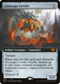 Cityscape Leveler (Extended Art) (BRO-363) - The Brothers' War: (Extended Art) Foil