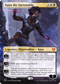 Kaya the Inexorable (Borderless) (KHM-288) - Kaldheim