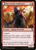 Harvesttide Infiltrator (MID-143) - Innistrad: Midnight Hunt: (Double Faced Transform)