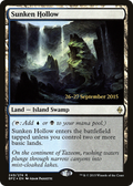 Sunken Hollow (PRE-249) - Battle for Zendikar Promos Foil