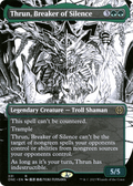 Thrun, Breaker of Silence (Borderless) (ONE-331) - Phyrexia: All Will Be One: (Showcase)