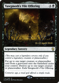Yawgmoth's Vile Offering (PRE-114) - Dominaria Promos Foil