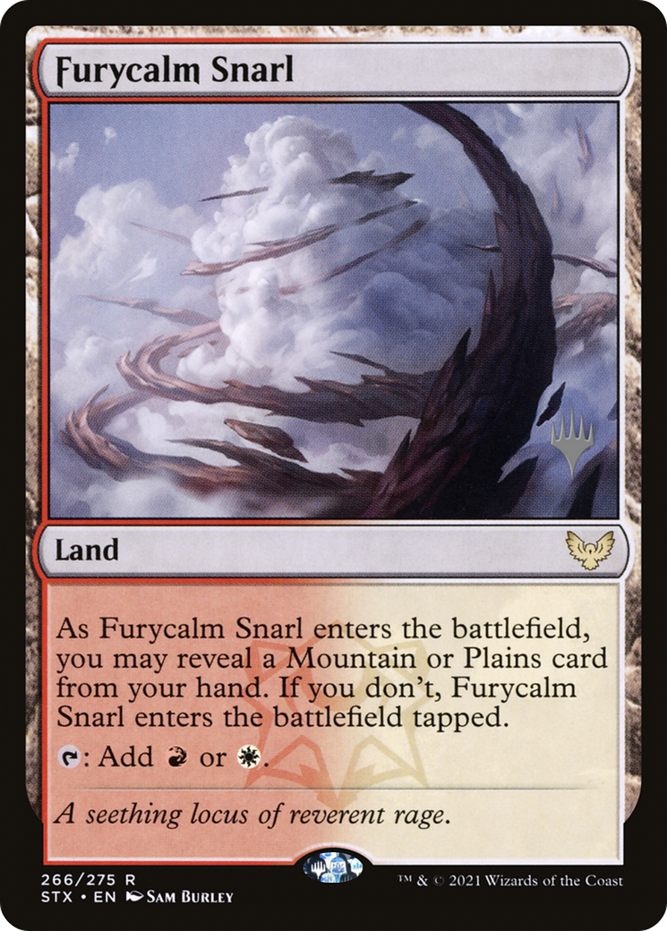 Furycalm Snarl (PPSTX-266P) - Strixhaven: School of Mages Promos Foil