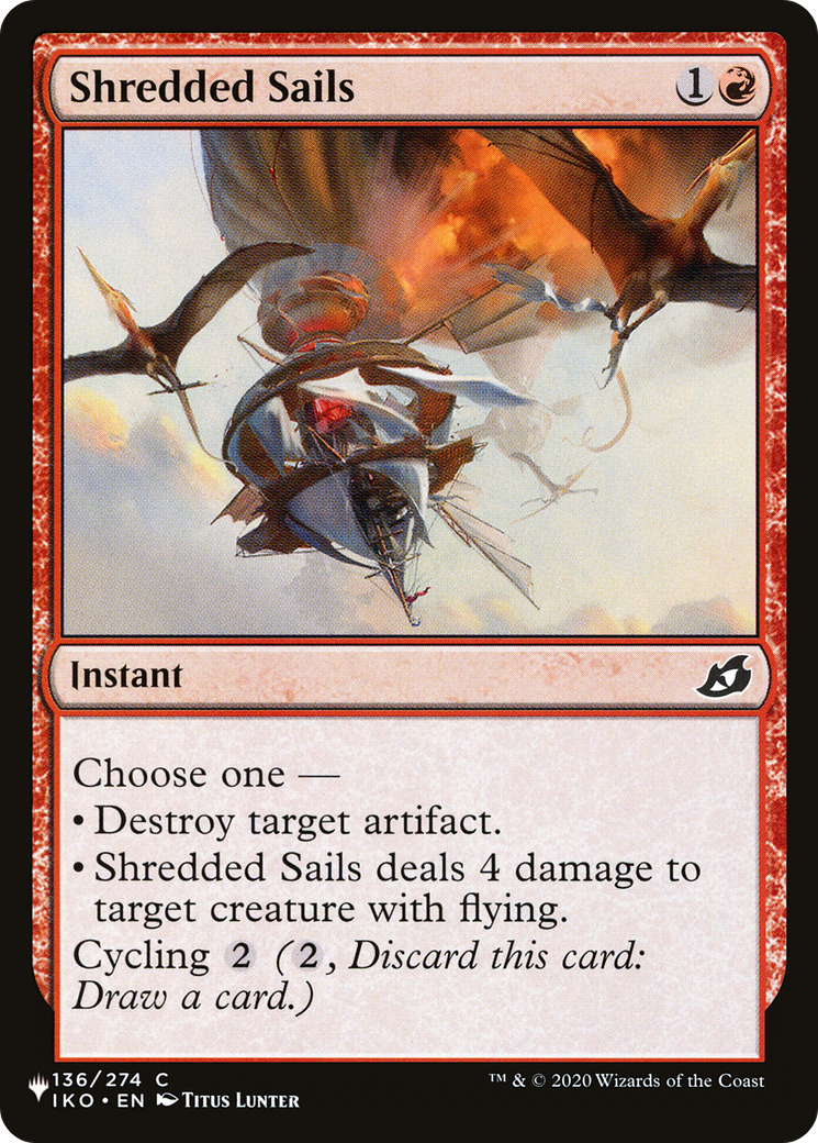 Shredded Sails (LIST-136/274) - The List