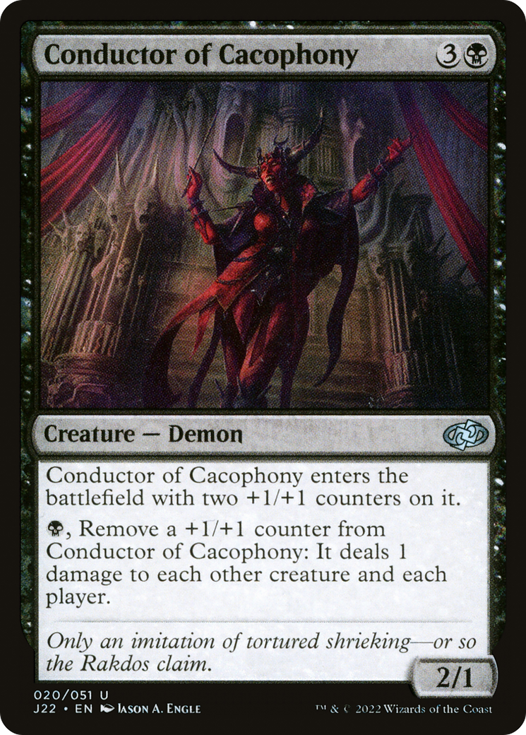 Conductor of Cacophony (J22-020) - Jumpstart 2022