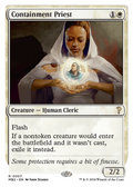 Containment Priest (White Border) (MB2-007) - Mystery Booster 2