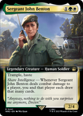 Sergeant John Benton (Extended Art) (WHO-441) - Doctor Who: (Extended Art) Foil