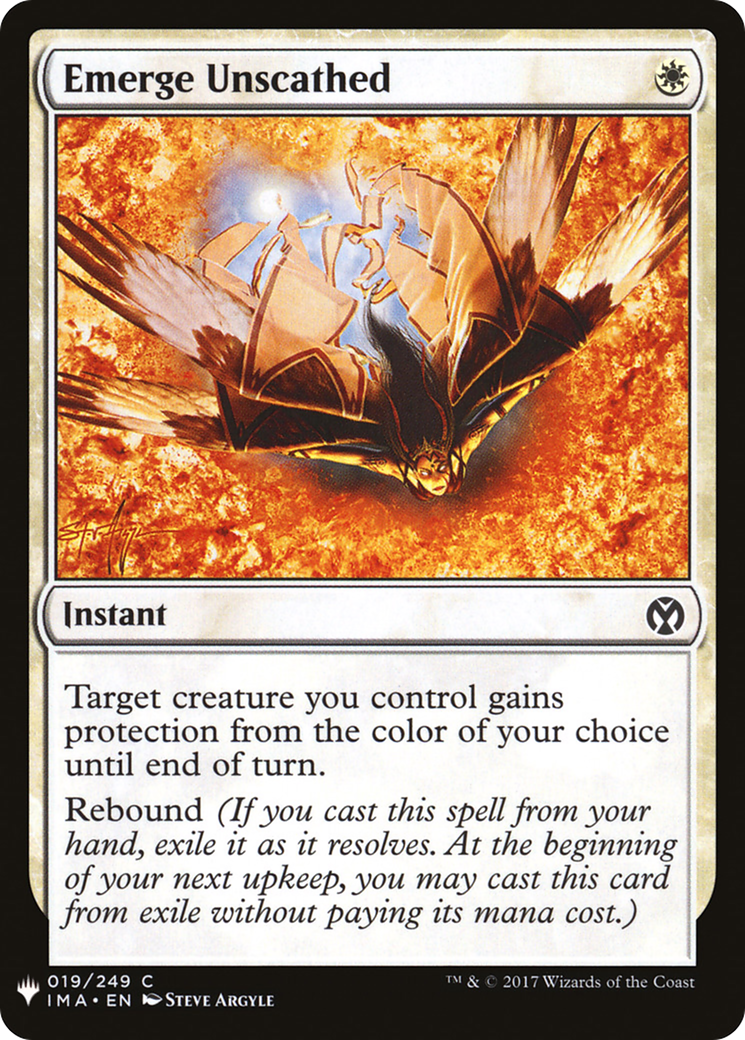 Emerge Unscathed (LIST-019) - The List