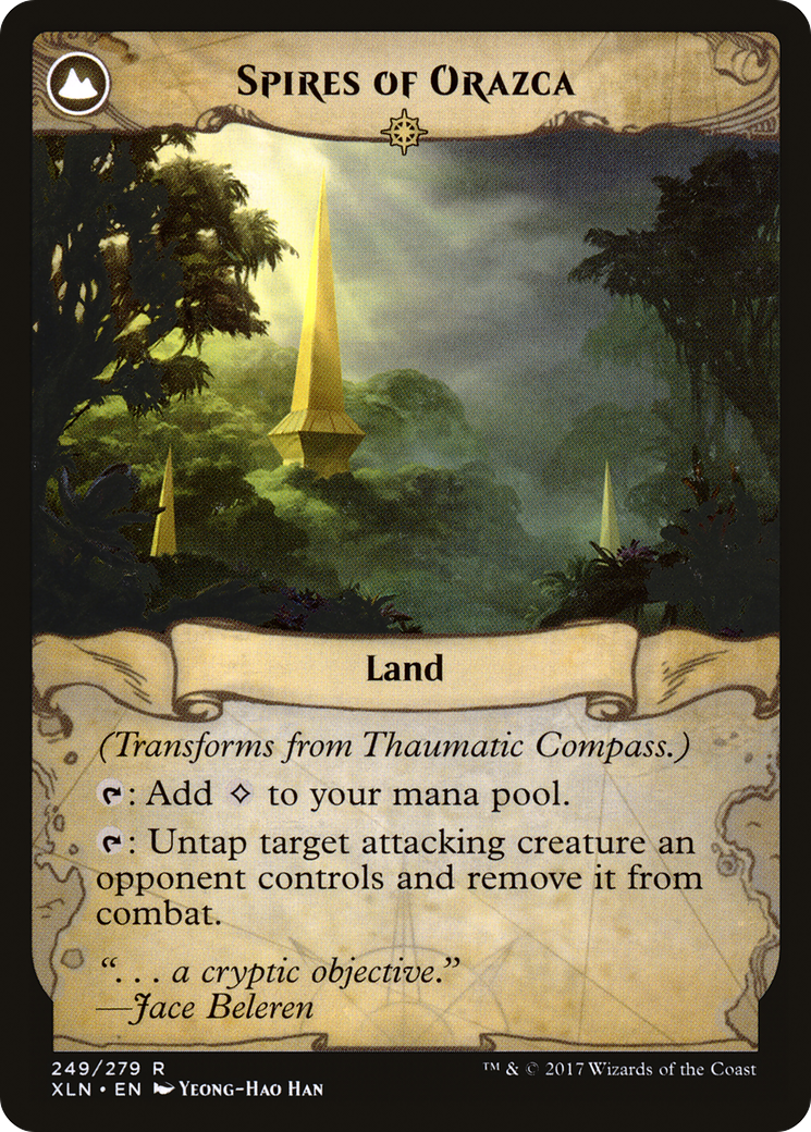 Thaumatic Compass (XLN-249) - Ixalan: (compasslanddfc) Foil