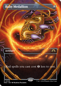 Ruby Medallion (Borderless) (MH3-348) - Modern Horizons 3