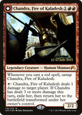 Chandra, Fire of Kaladesh (PRE-135) - Magic Origins Promos: (originpwdfc) Foil