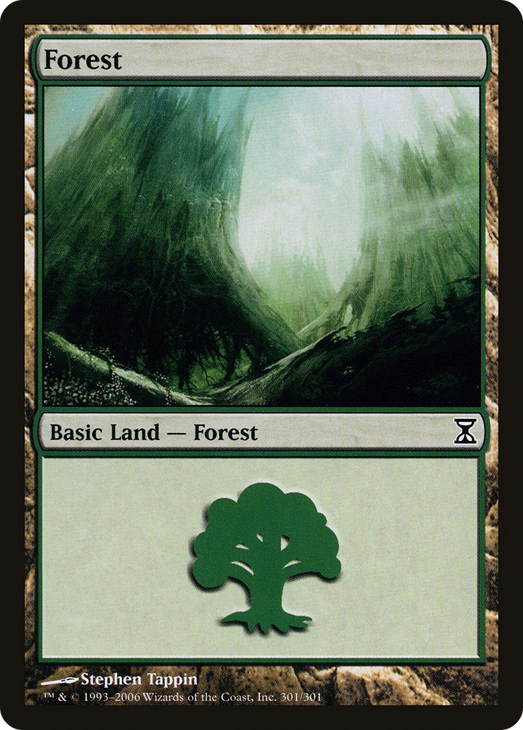 Forest (301) (TSP-301) - Time Spiral Foil