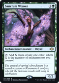 Sanctum Weaver (PRE-171) - Modern Horizons 2 Promos: (enchantment) Foil