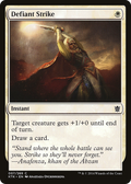 Defiant Strike (KTK-007) - Khans of Tarkir