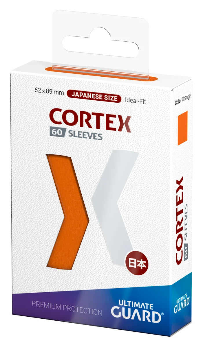 Ug Sleeves Cortex Japanese Size Glossy Orange 60ct