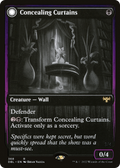Concealing Curtains (DBL-368) - Innistrad: Double Feature: (Double Faced Transform)