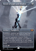 Sword of Light and Shadow (Borderless) (2XM-366) - Double Masters