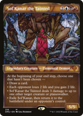 Sol'Kanar the Tainted (Showcase) (DMU-318) - Dominaria United: (Showcase) Foil