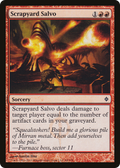 Scrapyard Salvo (NPH-094) - New Phyrexia Foil