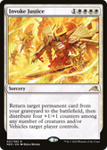 Invoke Justice (NEO-021) - Kamigawa: Neon Dynasty Foil
