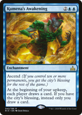 Kumena's Awakening (RIX-042) - Rivals of Ixalan Foil