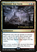 Thousand-Year Storm (PRE-207) - Guilds of Ravnica Promos Foil