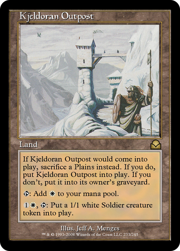 Kjeldoran Outpost (ME2-233) - Masters Edition II