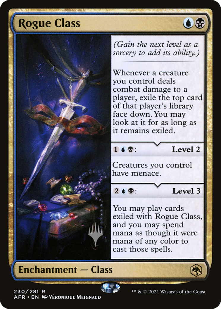 Rogue Class (PPAFR-230) - Adventures in the Forgotten Realms Promos